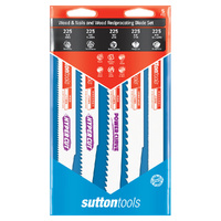 Recip Blade set H590 Wood Cutting 5 Pack