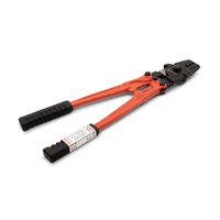 Croc Hand Swager & Cutter 14" for 1.5mm, 2mm, 2.5mm and 3.2mm Wire Rope