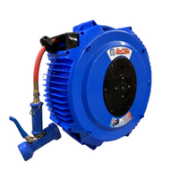 Recoila Retractable Hot Water Hose Reel Gen III with Washdown Gun 10mm ID x 20mtr