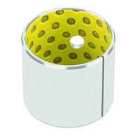 IB08DX08 Glacier DX Lined Bush Cylindrical Inch (1/2x19/32x1/2)