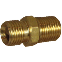 0138-0402 #38 1/4 BSPP Male Coned x 1/8 BSPT Male Adaptor (01-3805)