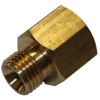 0138FC-0406 #38 1/4 BSPP Male Coned x 3/8 SAE Female Adaptor (01-3806FC)