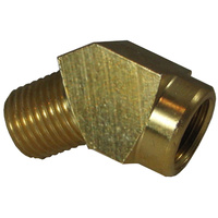02N2545-02 #25D 1/8 NPT 45 Degree M&F Elbow (02-N2510)