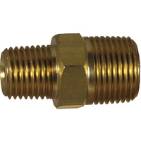 02N73-0402 #73 1/4x1/8 NPT Reducing Hex Nipple (02-N7301)