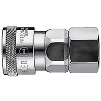08-NHSS-20SF 1/4 Female Stainless Steel Hi-Cupla Socket