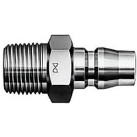 08-NHSS-30PM 3/8 Male Stainless Steel Hi-Cupla Plug
