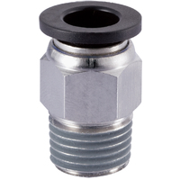 20-003-0204 QF3 1/8x1/4 BSPT Push-In Male Connector