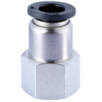 20-010-0402 QF10 1/4 Tube x 1/8 BSP Push-In Female Connector