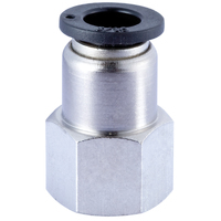 20-010-0404 QF10 1/4 Tube x 1/4 BSP Push-In Female Connector