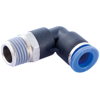 20-M005-0804 QFM5 8mm Tube x 1/4 BSPT Push-In Male Elbow