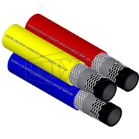 A104020 3/4 (20mm) Rubber Multi Purpose Red Hose per meter