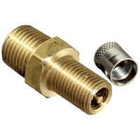 04-JTV02 1/8 BSP Tank / Schrader Valve (21.8mm Long)