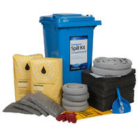 240 Litre Wheeled Bin Standard Spill Kit - General Purpose