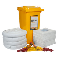 240 Litre Wheeled Bin Marine Spill Kit - Oil & Fuel