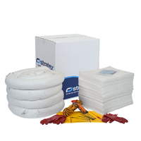240 Litre Wheeled Bin Marine Spill Kit Refill - Oil & Fuel