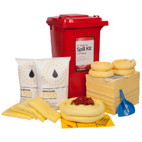 240 Litre Wheeled Bin Standard Spill Kit - Chemical