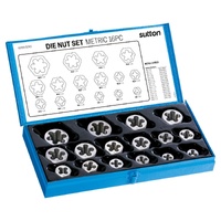 Sutton Die Nut M454 Set 16Pce Metric