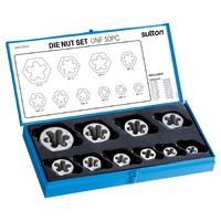 Sutton Die Nut M454 Set 10Pce UNF
