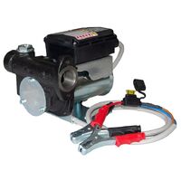 12V heavy duty self priming pump 60 LPM max free flow with 4 Mtr cable and clamp