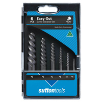 Sutton Screw Extractor M603 S15A Set 6Pce #1 To #6