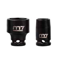 M7 Impact Socket, 1/4" Dr 6 Point, 5mm