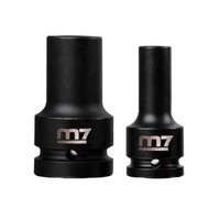 M7 Impact Deep Socket, 3/4" Dr 6 Point, 19mm