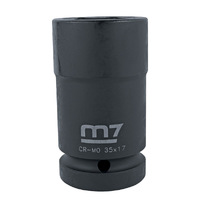 M7 Impact Budd Wheel Socket, 1" Drive 6 Point, 41mm X 21mm