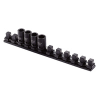 M7 Socket Rail, Magnetic, 1/4" Dr, 300mm Long