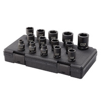M7 Impact Socket Set, 1/2" Drive, 14Pce, 10 - 27mm