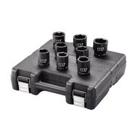 M7 Impact Socket Set, 3/4" Drive, 8Pce, 26 - 36mm