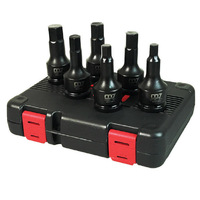 M7 6 Pcs 3/4" Impact Socket Set In Hex 1/2",9/16",5/8",3/4",7/8",1"