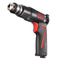 M7 Mini Air Drill, Pistol Style, 1/4" Chuck, Reversible, Key Chuck, 1600 rpm