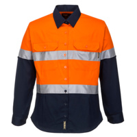 Hi-Vis Ladies Shirt  L/S  D/N