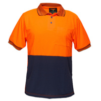 Cotton Backed Polo Class D S/S