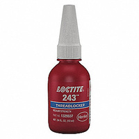 LOCTITE 243 Blue Medium Strength Threadlocker 10ml