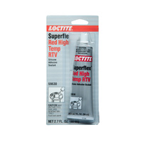 LOCTITE SI 596 Superflex Red High Temp RTV Silicone 85gm