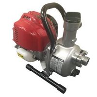 1" Aluminium self priming pump Honda GX25 35mtr head Max. 100 LPM Max.