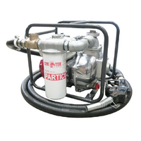 2" Aluminium diesel transfer pump Honda GX160 Kit incl. 6mtr x 25mm hose with Nozzle & 10 micron Filter