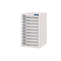 ITM Parts Cabinet, 10 Drawers A4, 275W X 340D X 482H