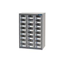 ITM Parts Cabinet, Metal A7 24 Drawers 444W X 222D X 642H