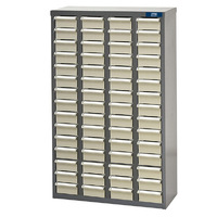 ITM Parts Cabinet, Metal With Abs Drawers St2 60 Drawers 586W X 222D X 937H
