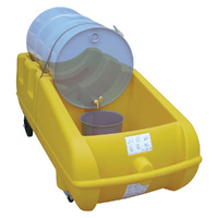 Bunded Drum Dispensing Trolley (1740W x 815L x 680Hmm) - 250L Sump
