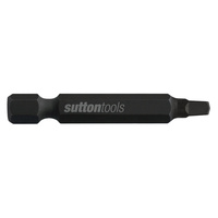 Sutton Screwdriver Bit Impact S119 R1 X90 Square Recess Power Bit