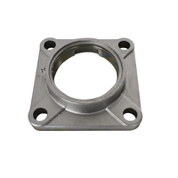 SS-F211 Economy Stainless Steel 4 Bolt Flanged Bearing Housing
