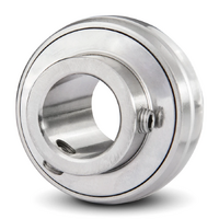 UC206-20 Premium Radial Insert Ball Bearing Stainless Steel (1-1/4 Inch shaft)