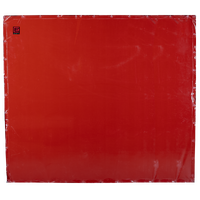 ARCSAFE Welding Screen - Red - 1800mm x 2000mm