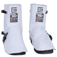 Chrome Leather Welders Spats
