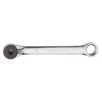 Teng Mini Bits 72T Ratchet W/ 8mm Ring Spanner