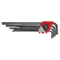 Teng Extra Long Metric Hex Key Set, 9Pce, 1.5mm-10mm
