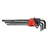 Teng Extra Long Ball-End Hex Key Set, 9Pce, 1.5mm-10mm
